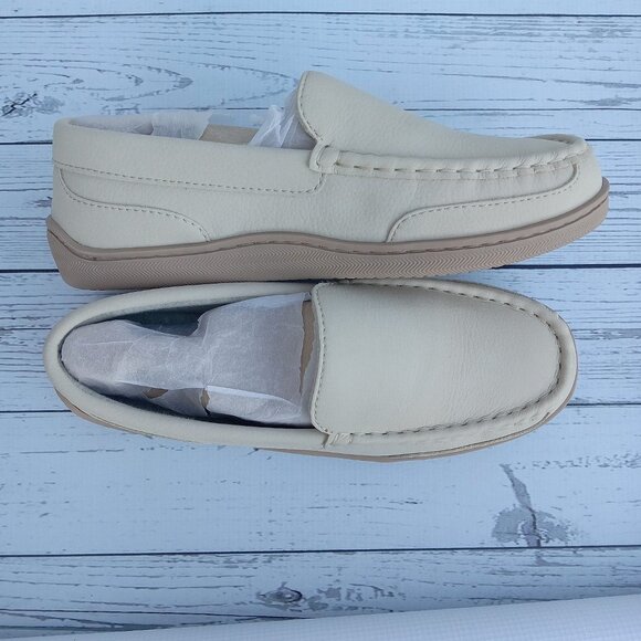 MY SLIPPERS‎ My Pillow NEW Indoor/outdoor all season Beach Beige Moccasin Size 9 - Picture 2 of 9